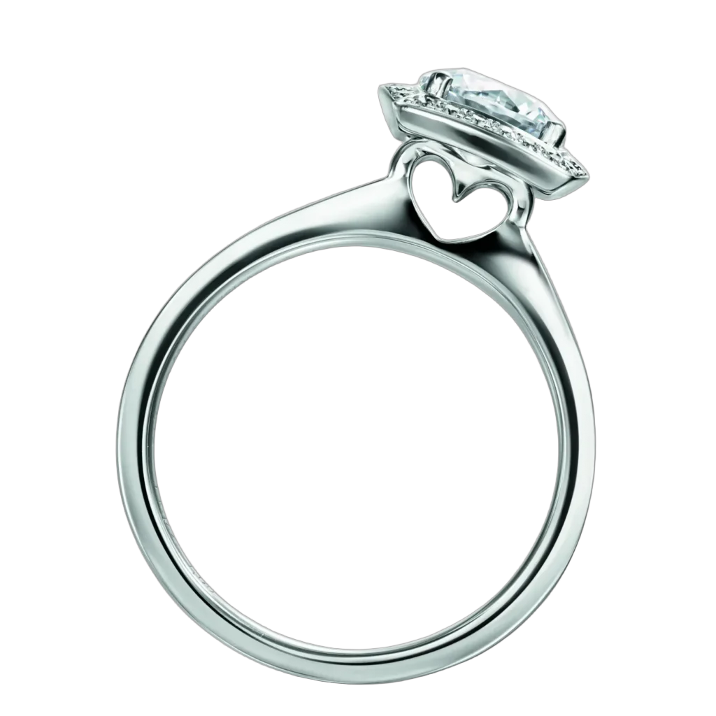 Furrer Jacot Women's Ring Coerine 750 White Gold | 24 Brilliant-Cut Diamonds