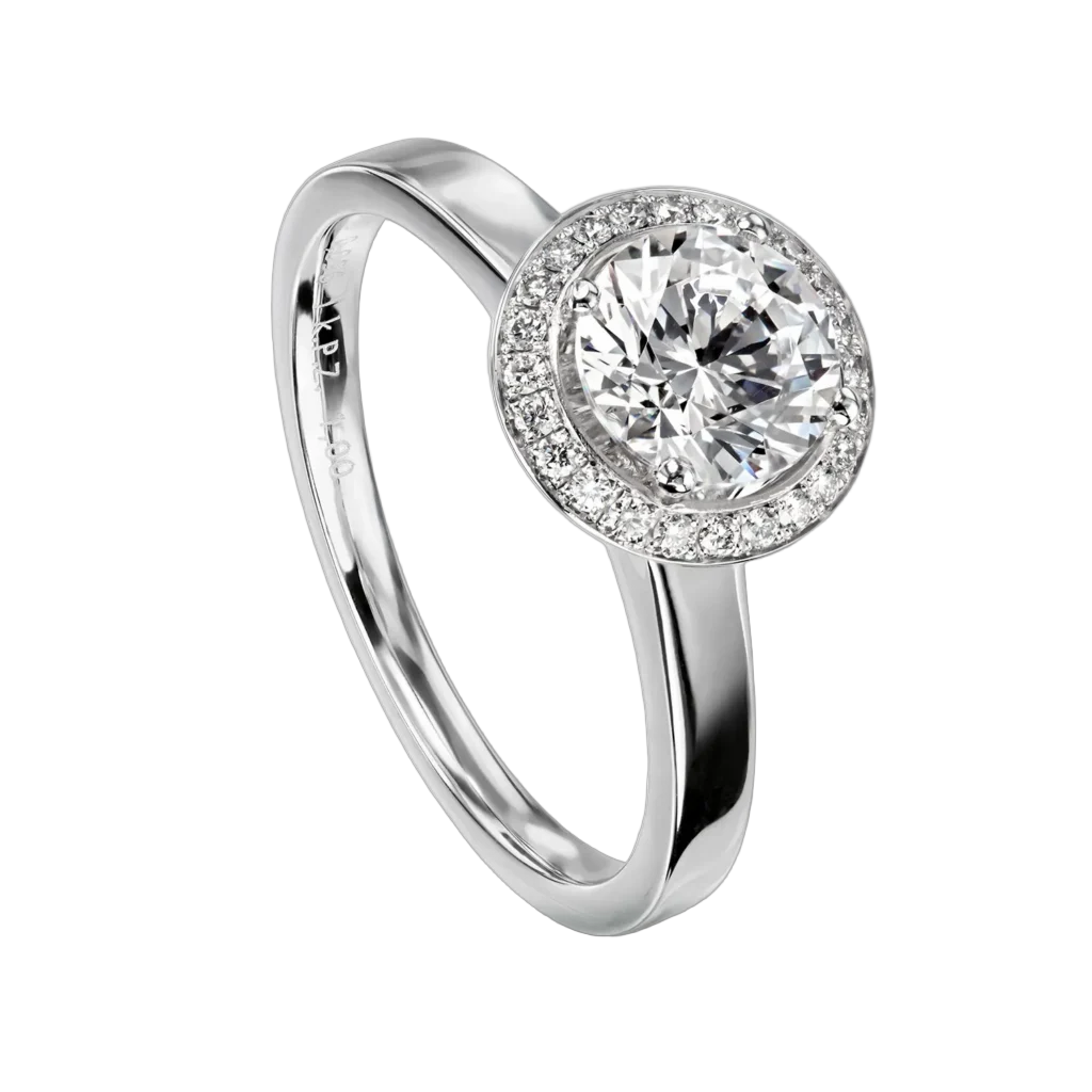 Furrer Jacot Women's Ring Lumira 750 White Gold | 22 Brilliant-Cut Diamonds