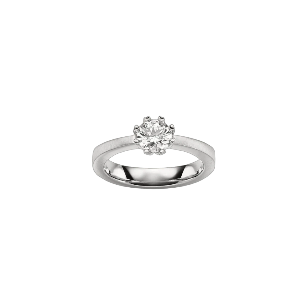 Cesta Ring with Diamond 6mm