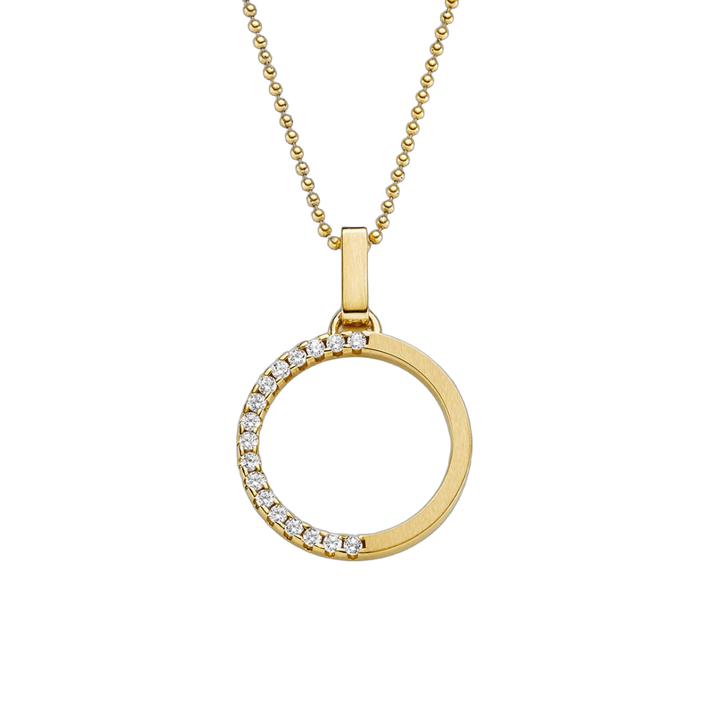 Crab Pendant with Brilliant-Cut Diamonds