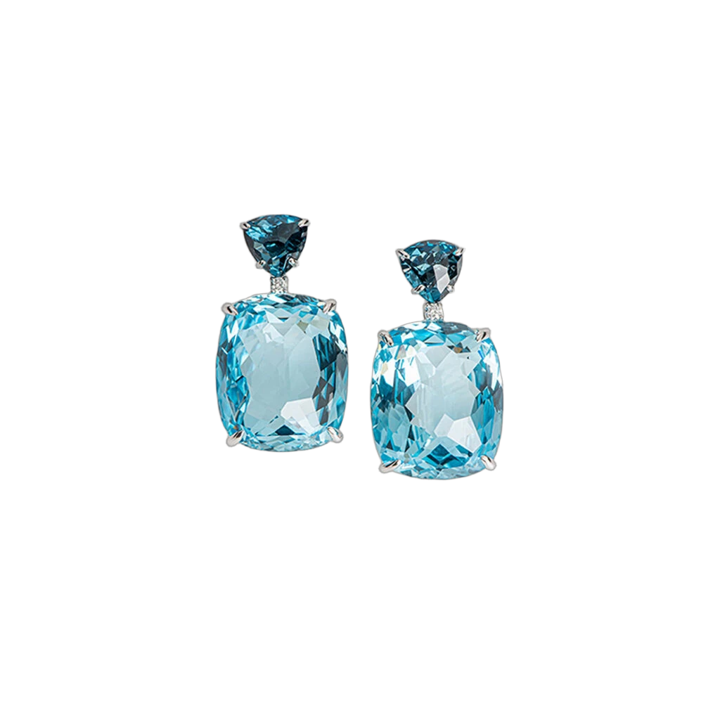 Takara Earrings Ocean Dreams Blue Topaz