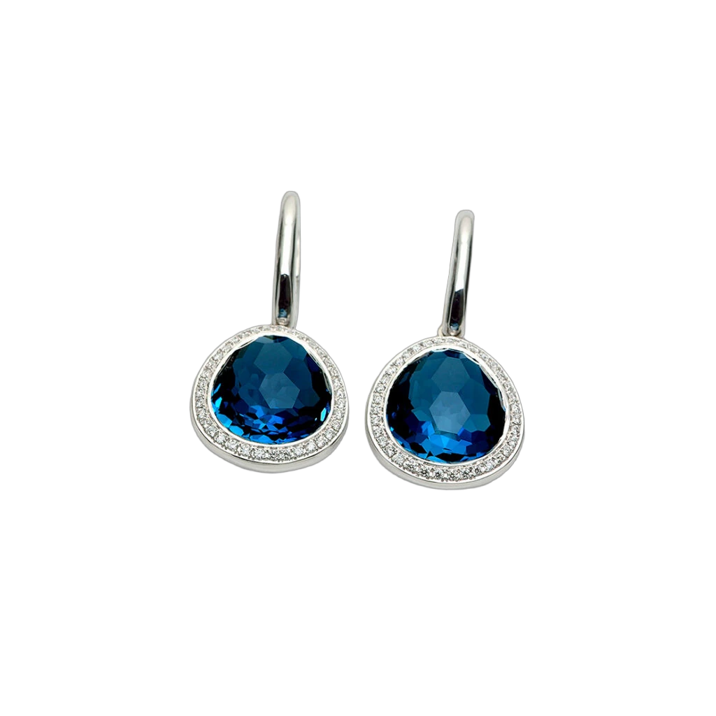 Takara Earrings London Blue Topaz exclusive