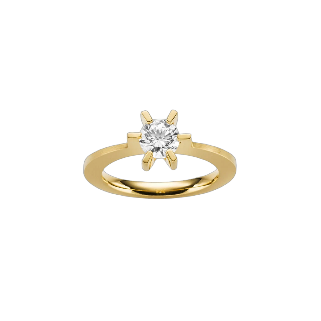Tizia Ring with Diamond 6mm