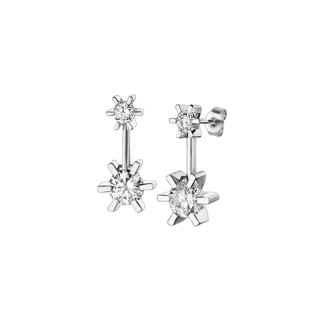 Tizia Earrings with Diamonds